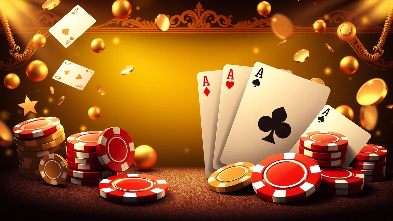 Luxury casino background